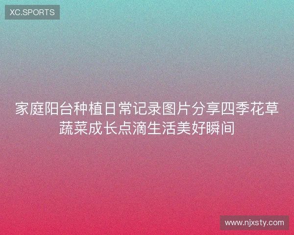 家庭阳台种植日常记录图片分享四季花草蔬菜成长点滴生活美好瞬间